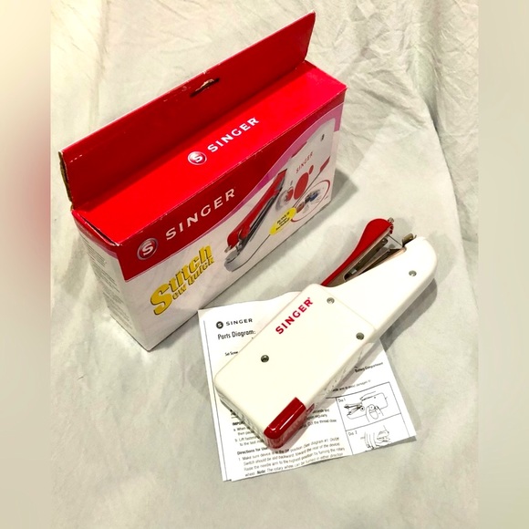 🛍️🧵 SINGER Stitch Sew quick Portable Handheld Sewing Machine model 01663 NWT - Picture 8 of 12